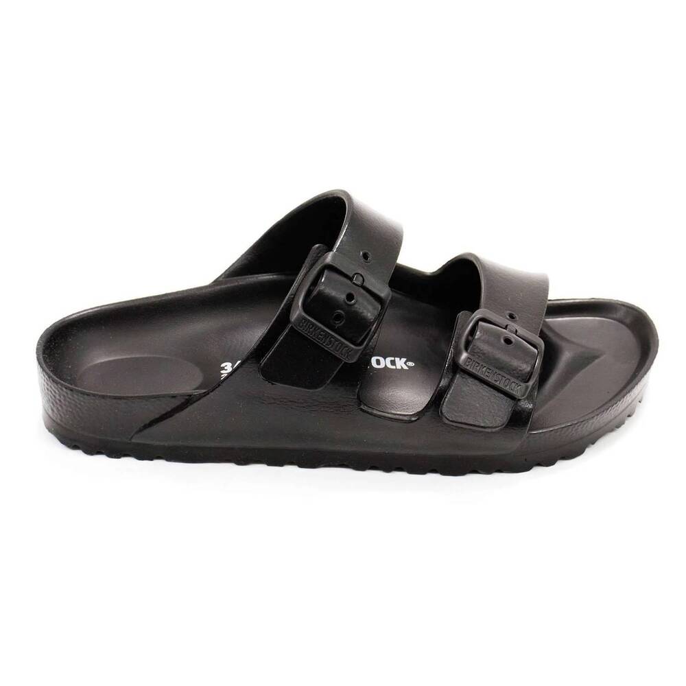 NEW BIRKENSTOCK women's arizona essentials eva sandals in black